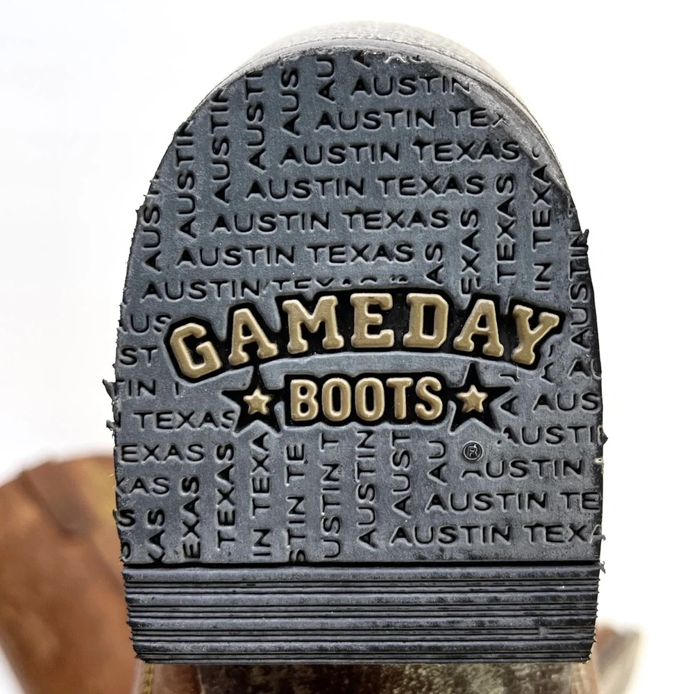 GAMEDAY BOOTS Baylor University Bears NEW Embroidered Cowboy Boots Size 10.5